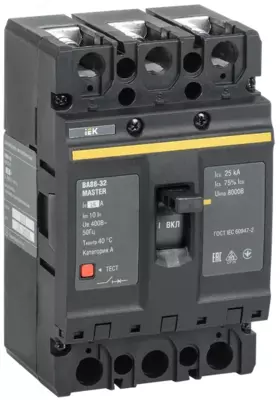 IEK elektron toxtatuvchisi ВА88-33 3Р 25А 35кА